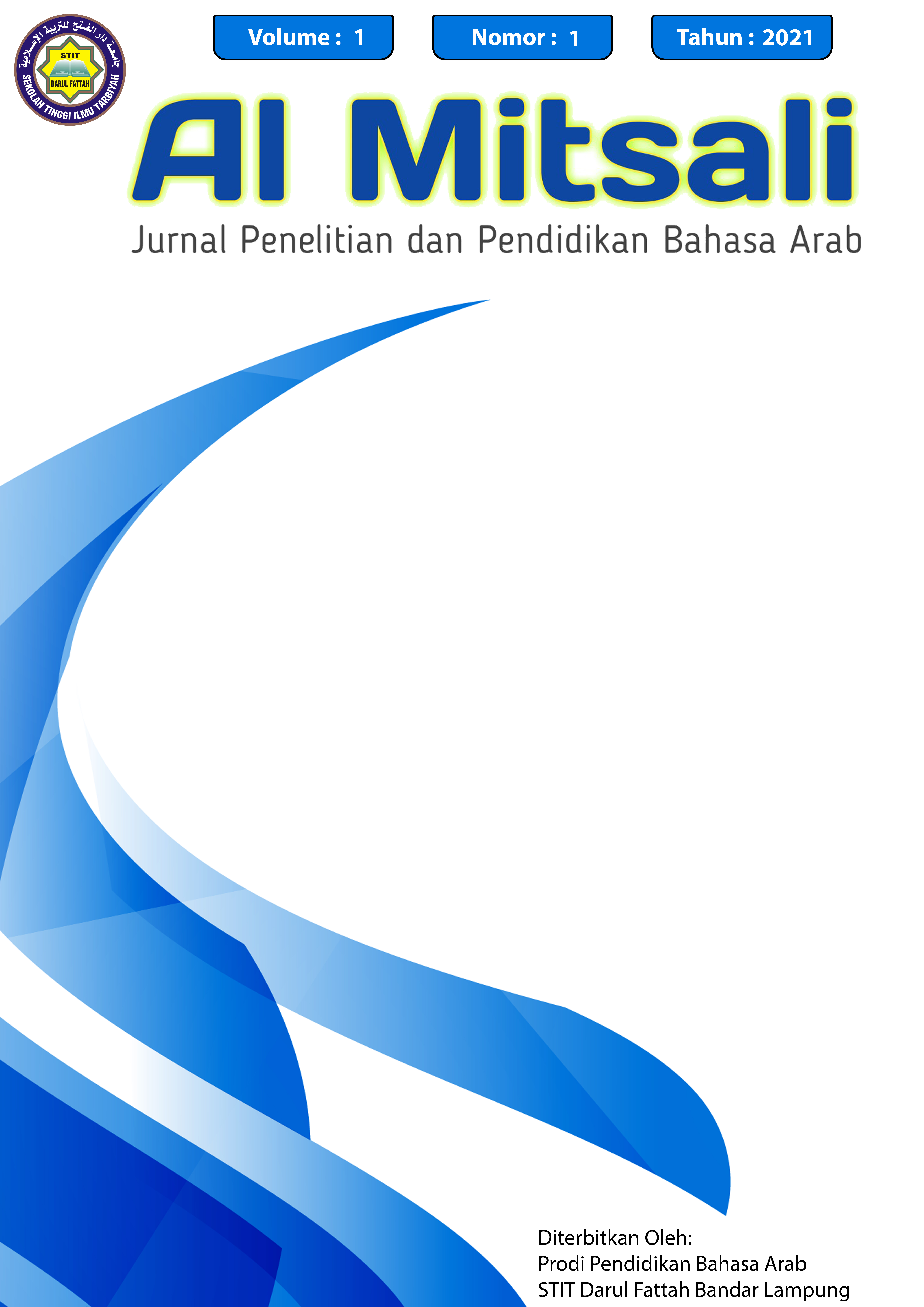 Al Mitsali: Jurnal Penelitian dan Pendidikan Bahasa Arab