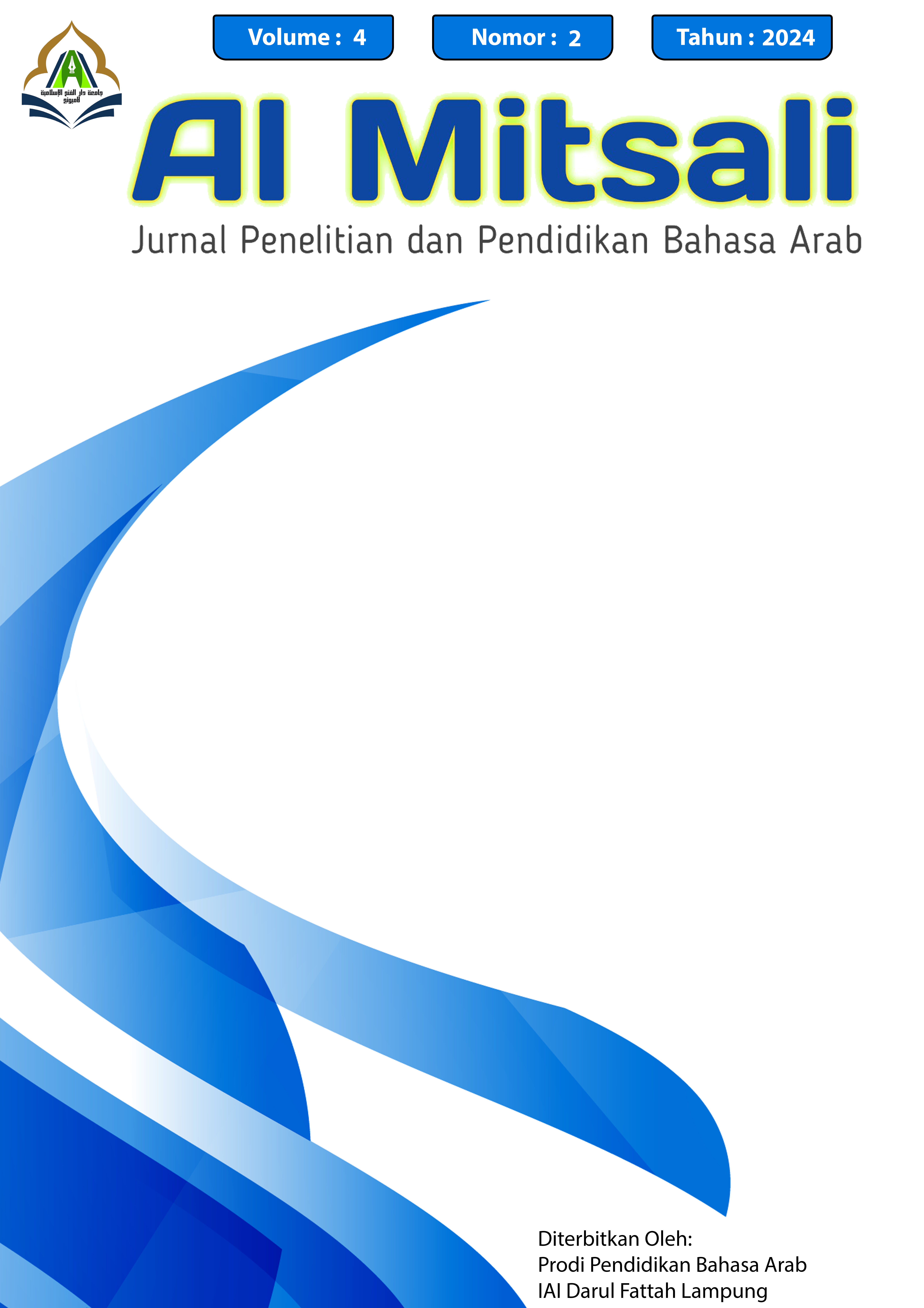 Al Mitsali: Jurnal Penelitian dan Pendidikan Bahasa Arab